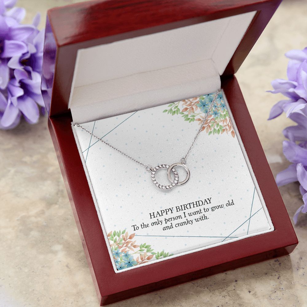 HAPPY BIRTHDAY GIFT- PERFECT PAIR NECKLACE
