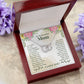 TO MY BEAUTIFUL MOM - YOU HAVE BEEN SUCH AN AMAZING INFLUENCE ON ME - PERFECT PAIR NECKLACE