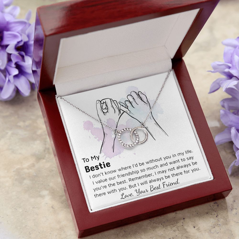 TO MY BESTIE- I DONT KNOW WHERE I WOULD BE- ETERNAL HOPE NECKLACE