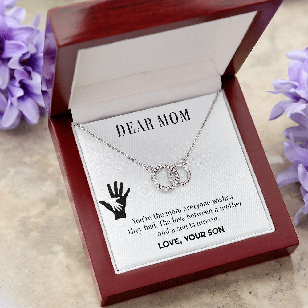 DEAR MOM, YOU’RE THE MOM -PERFECT PAIR NECKLACE