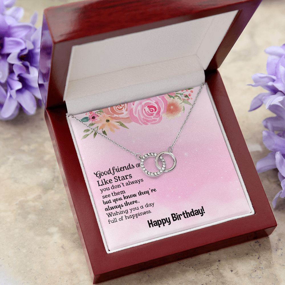 GIFT FOR BESTIE -GOOD FRIEND -PERFECT PAIR NECKLACE