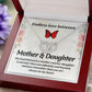 ENDLESS LOVE BETWEEN MOTHER AND DAUGHTER- PERFECT PAIR NECKLACE