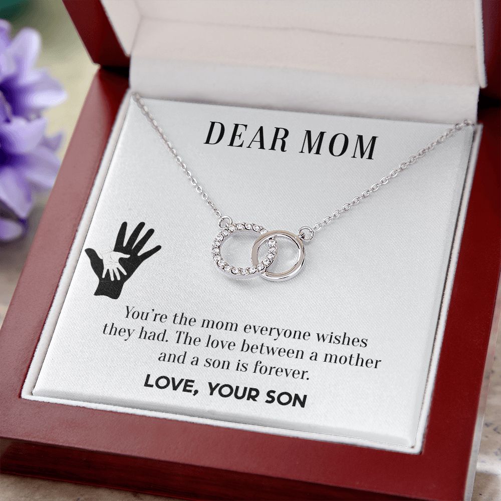 DEAR MOM, YOU’RE THE MOM -PERFECT PAIR NECKLACE