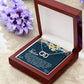 TO MY SISTER - I DON'T KNOW WHAT I WOULD DO WITHOUT YOU PERFECT PAIR NECKLACE