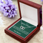 TO MY BEST FRIEND-HELPED WRITE MY STORIES-GN- PERFECT PAIR NECKLACE