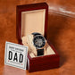 Happy birthday to my amazing dad- Men's Openwork Watch with Mahogany Box - Template