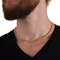 To my son- be a warrior, not a worrier Cuban link chain