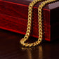 MY DEAR GRANDSON, NEVER FORGET HOW MUCH I LOVE YOU- CUBAN LINK CHAIN