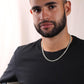 To my son- be a warrior, not a worrier Cuban link chain