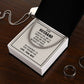TO MY HUSBAND- I CHOOSE YOU- CUBAN LINK CHAIN