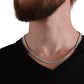 To my son- be a warrior, not a worrier Cuban link chain