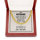 TO MY HUSBAND- I CHOOSE YOU- CUBAN LINK CHAIN