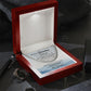 My dear grandson from grandma- remember how much I love you - Cuban link chain