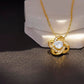 TO MY WIFE- I DEEPLY TREASURE-LOVE KNOT NECKLACE