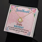 SWEETHEART HAPPY BIRTHDAY BOHO CHICK - LOVE KNOT NECKLACE