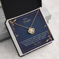 TO MY DAUGHTER - I AM SO PROUD OF THE PERSON YOU ARE TODAY -LOVE KNOT NECKLACE