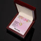 BIRTHDAY GIFT FOR FRIEND - GOOD FRIEND ARE LIKE STARS- LOVE KNOT NECKLACE