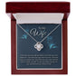 TO MY WIFE-I LOVE THE WAY- LOVE KNOT NECKLACE