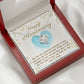 ANNIVERSARY GIFT FOR WIFE- MY LIFE HAS MEANING - LOVE KNOT NECKLACE
