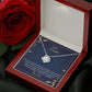 TO MY DAUGHTER - I AM SO PROUD OF THE PERSON YOU ARE TODAY -LOVE KNOT NECKLACE