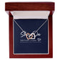Interlocking Hearts necklace-