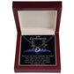 TO MY GIRLFRIEND- DISTANCE CAN NEVER SEPARATE- DELICATE HEART NECKLACE