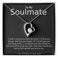 TO MY SOULMATE- I WISH I COULD TURN BACK THE CLOCK- FOREVER LOVE NECKLACE