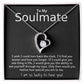 TO MY SOULMATE- I WISH I COULD TURN BACK THE CLOCK- FOREVER LOVE NECKLACE