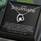 TO MY SOULMATE- I WISH I COULD TURN BACK THE CLOCK- FOREVER LOVE NECKLACE