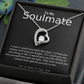 TO MY SOULMATE- I WISH I COULD TURN BACK THE CLOCK- FOREVER LOVE NECKLACE