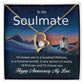 HAPPY ANNIVERSARY TO MY SOULMATE- ETERNAL HOPE NECKLACE