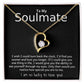 TO MY SOULMATE- I WISH I COULD TURN BACK THE CLOCK- FOREVER LOVE NECKLACE