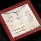CONFIRMATION-HIS ANGELS CHARGE OVER YOU -STAINLESS STEEL CROSS NECKLACE