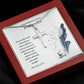 CONFIRMATION - TRUST IN THE LORD- STAINLESS STEEL CROSS NECKLACE